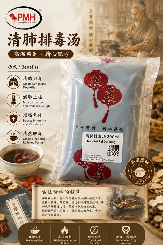 PMH 清肺排毒汤 现煮即饮包装